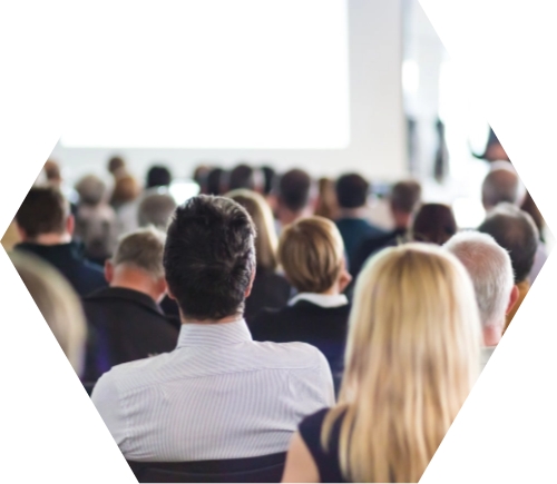 photo - people attending a seminar